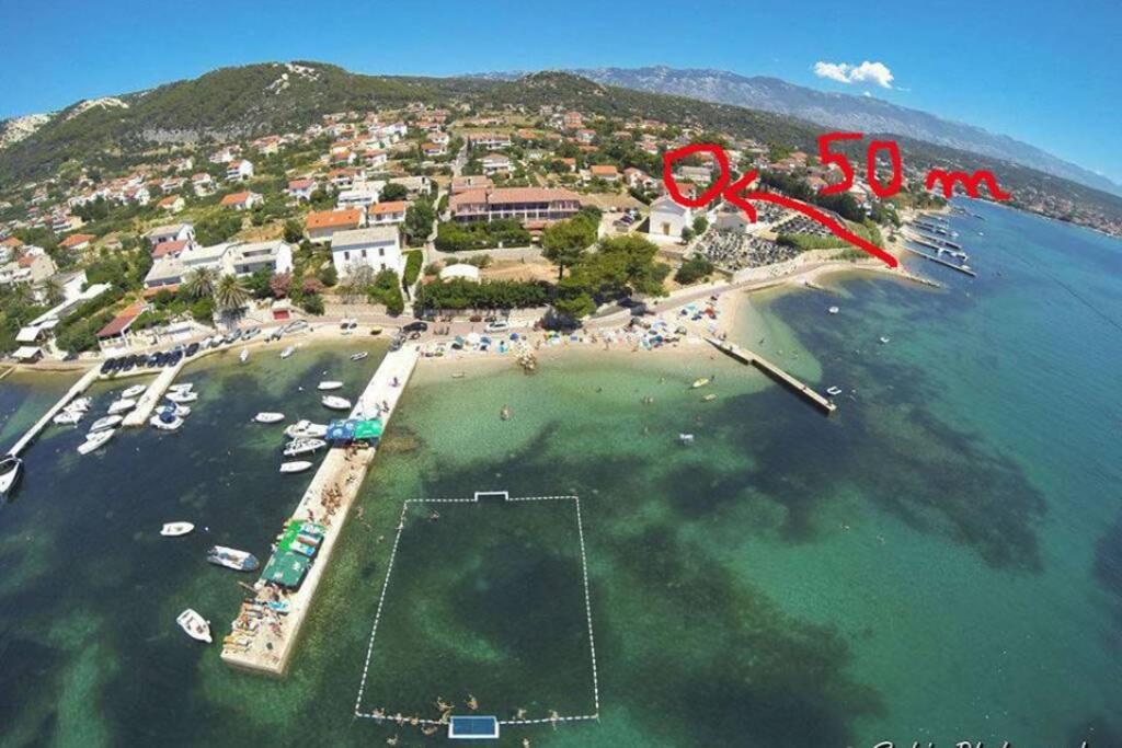 Sea View Room With Kitchen, Balcony&Air Condition Barbat na Rabu Esterno foto